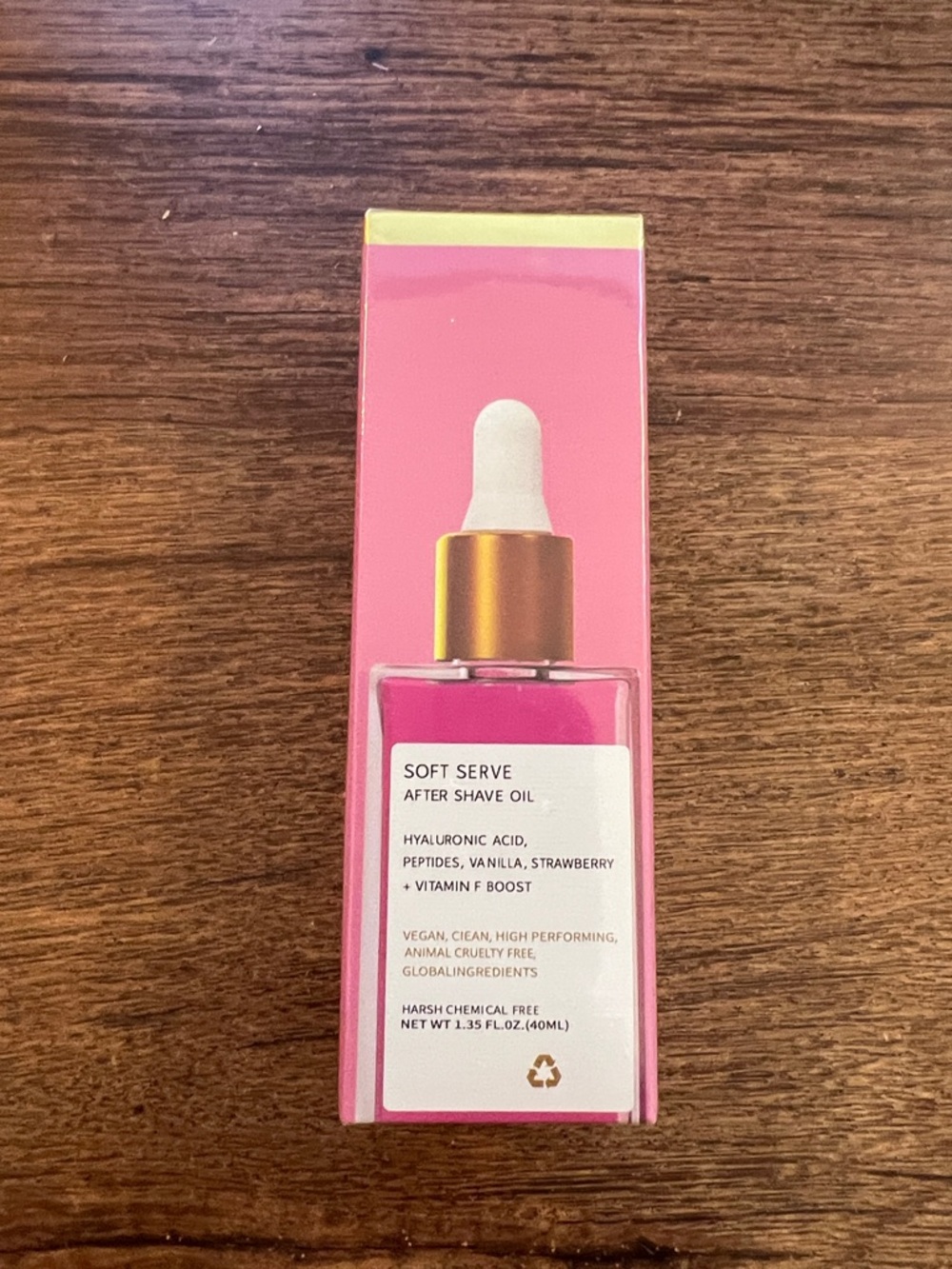 Soft Serve After Shave Oil by (unknown) — Pink Hydrating Post-Shave Oil